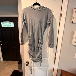 Hooded Long Sleeve Dress